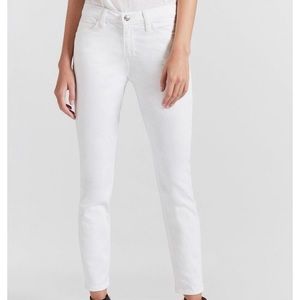 CURRENT/ ELLIOT • white stiletto Jeans